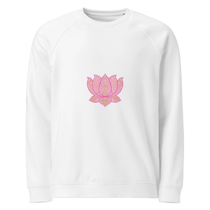 Lotus Blossom Gold Patterned Sweatshirt product image (1)