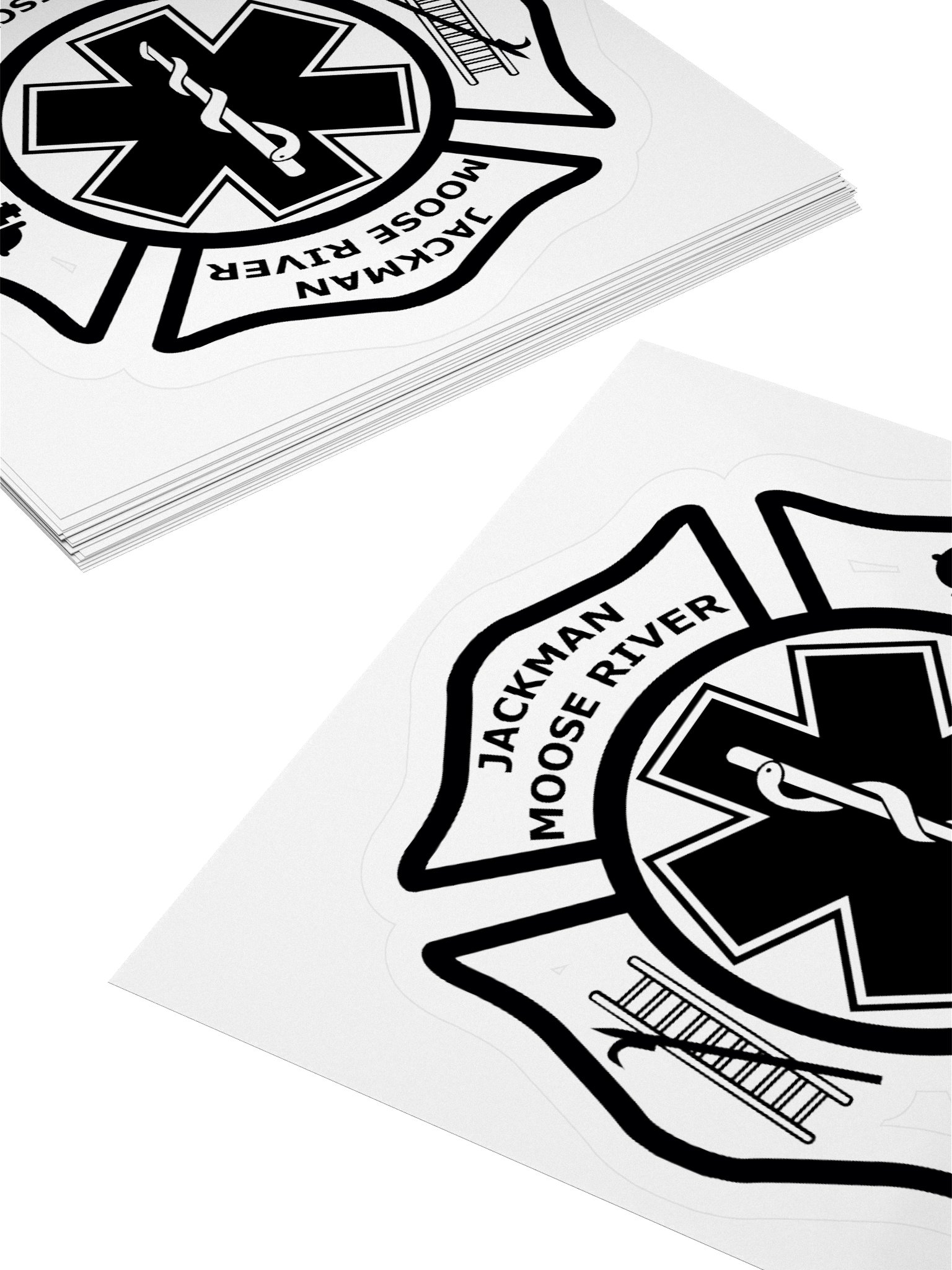 JMRF&RD Logo Sticker - Black product image (4)
