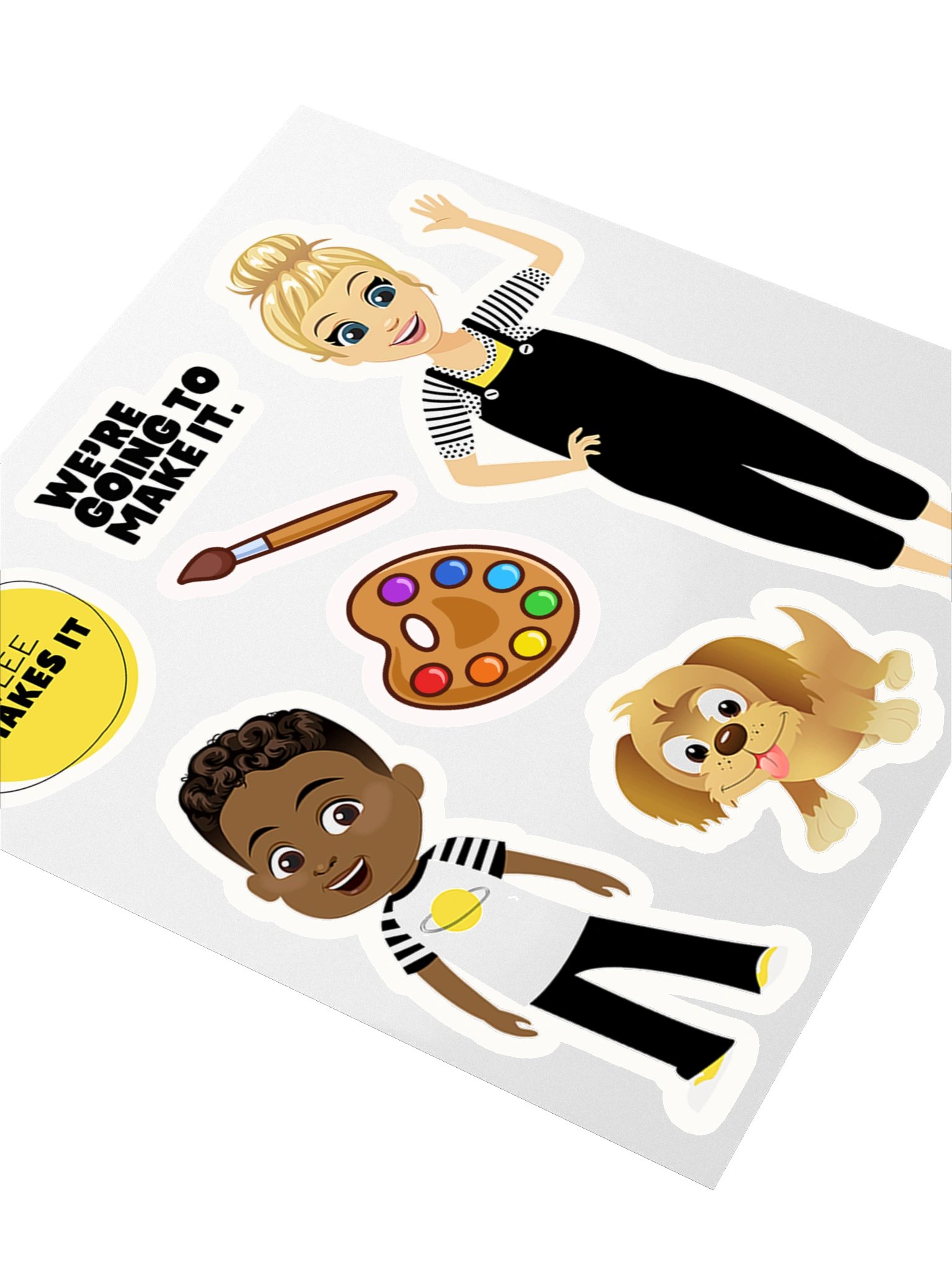 Kylee Makes It Sticker Sheet product image (3)