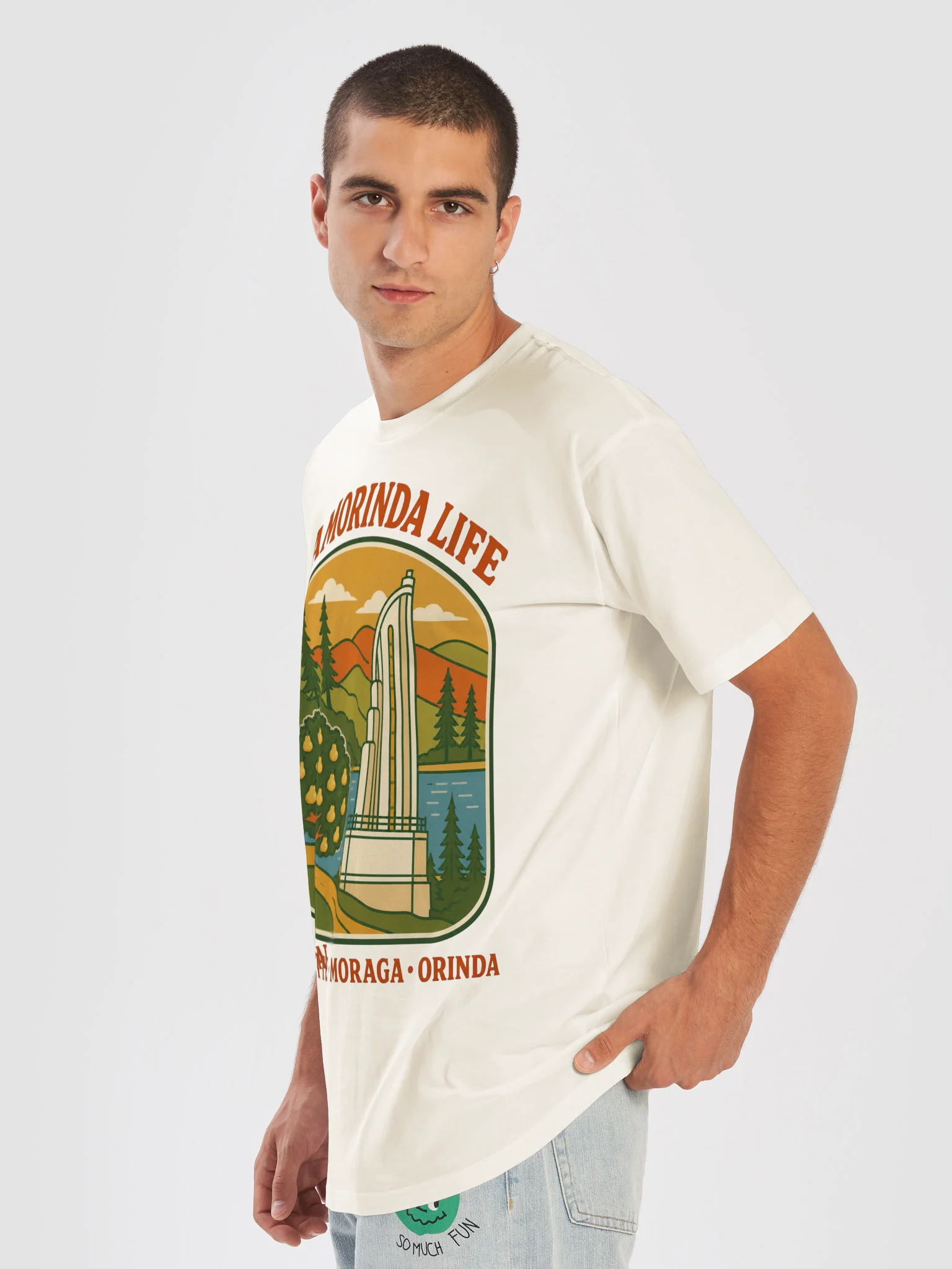 Lamorinda Life Three Towns Graphic T-Shirt product image (2)