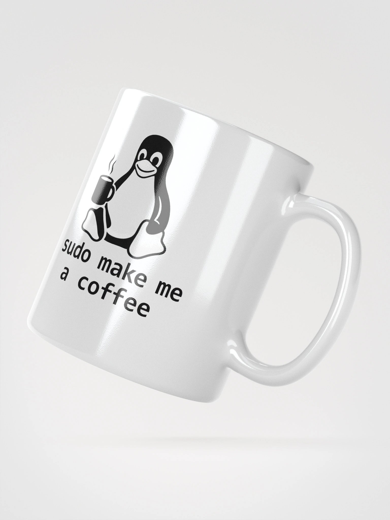 White Mug - sudo make me a coffee product image (2)