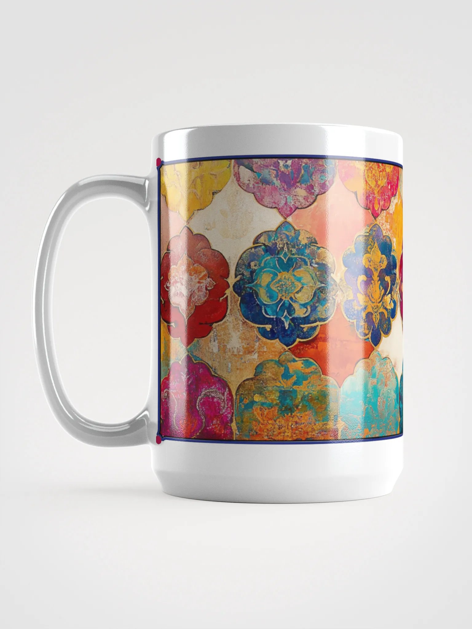 Colorful Symmetrical Splendor Mug 15oz product image (6)