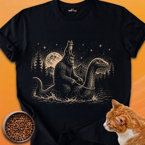 For those who wear their personality on their sleeve and their chest. 🐾
T-shirt. Cat on it. No further explanation needed.
Be...