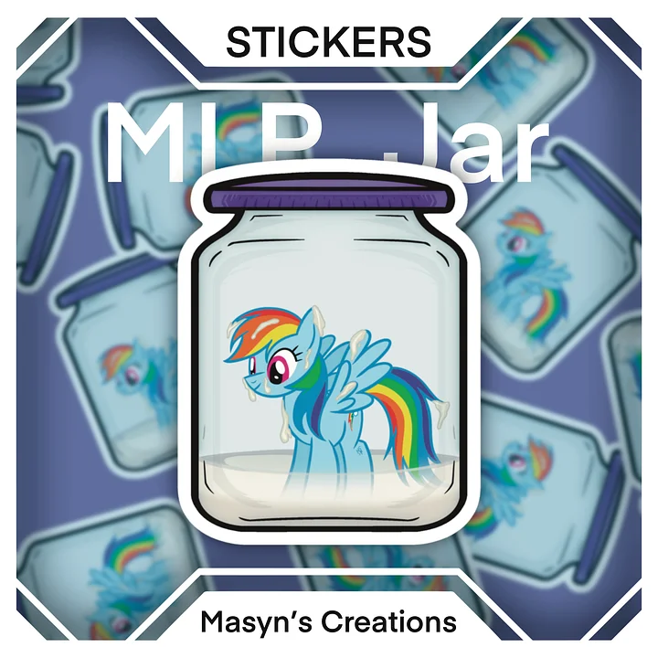 MLP Jar Sticker product image (1)
