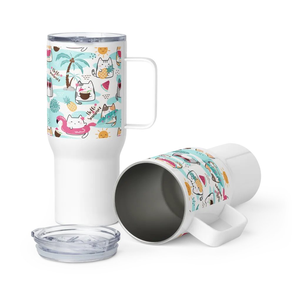 Hello Summer 20oz Stainless Steel Tumbler product image (12)