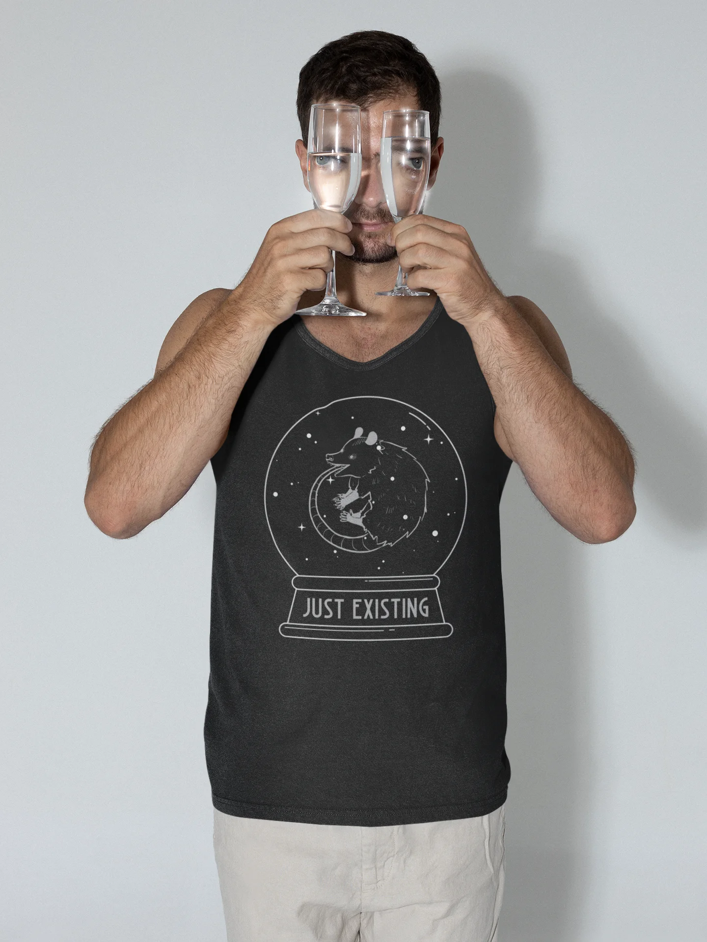 Just Existing jersey tank top product image (1)