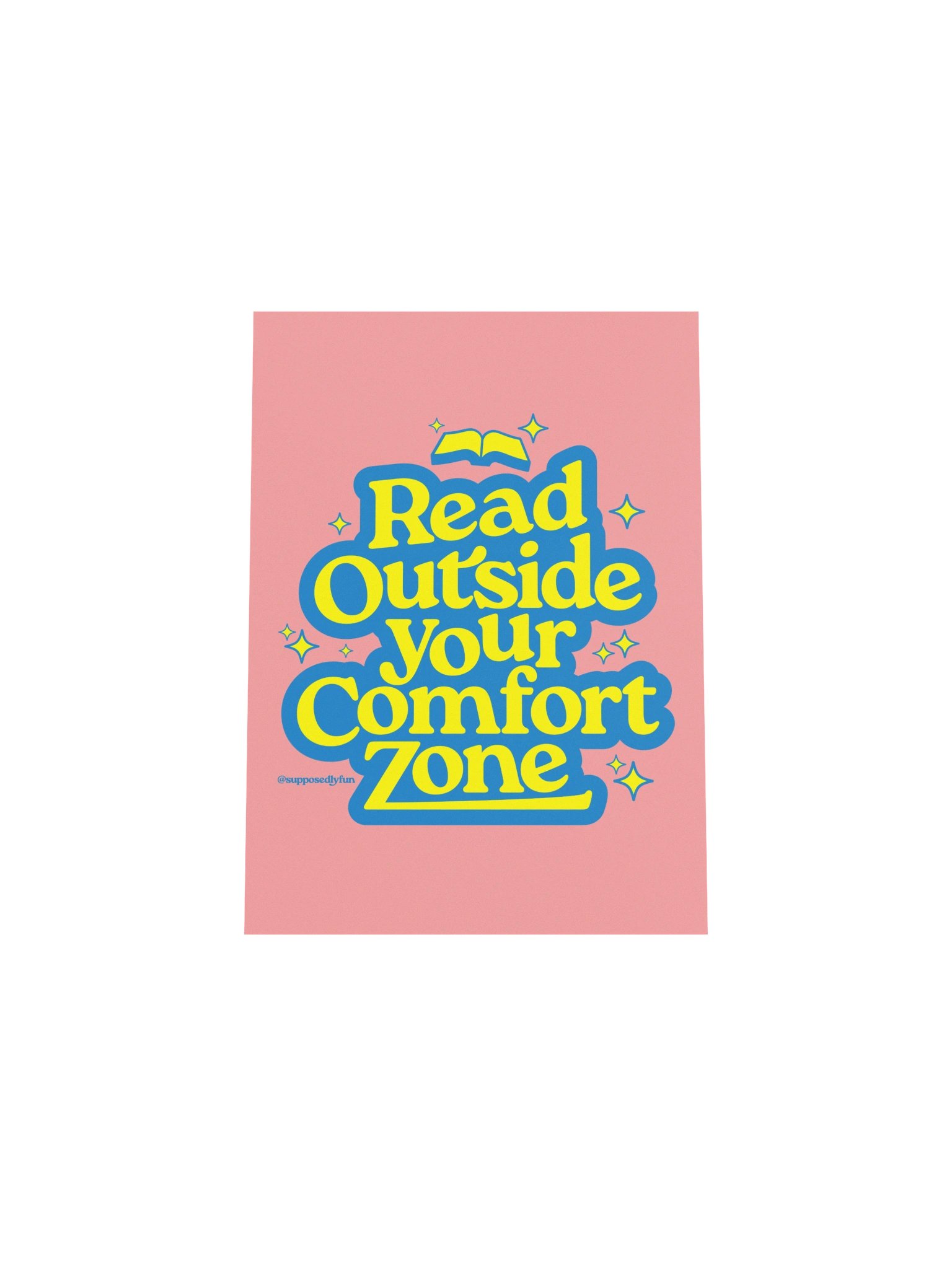 Read Outside Your Comfort Zone Poster product image (8)