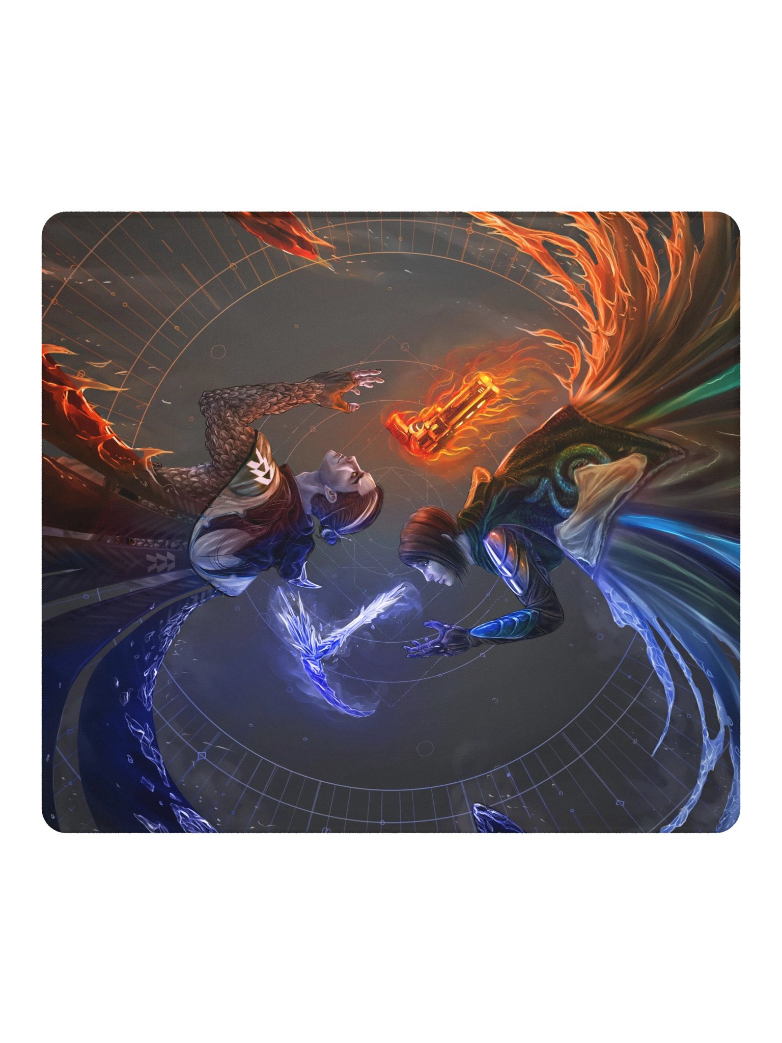 Fire & Ice Gaming Mousepad product image (2)