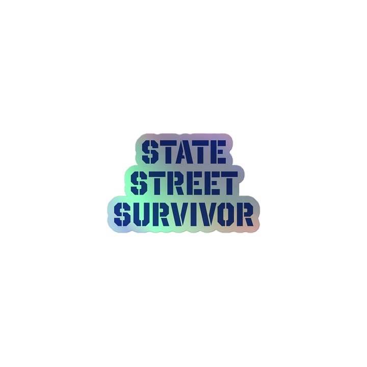 State Street Survivor Holographic Sticker Set product image (1)