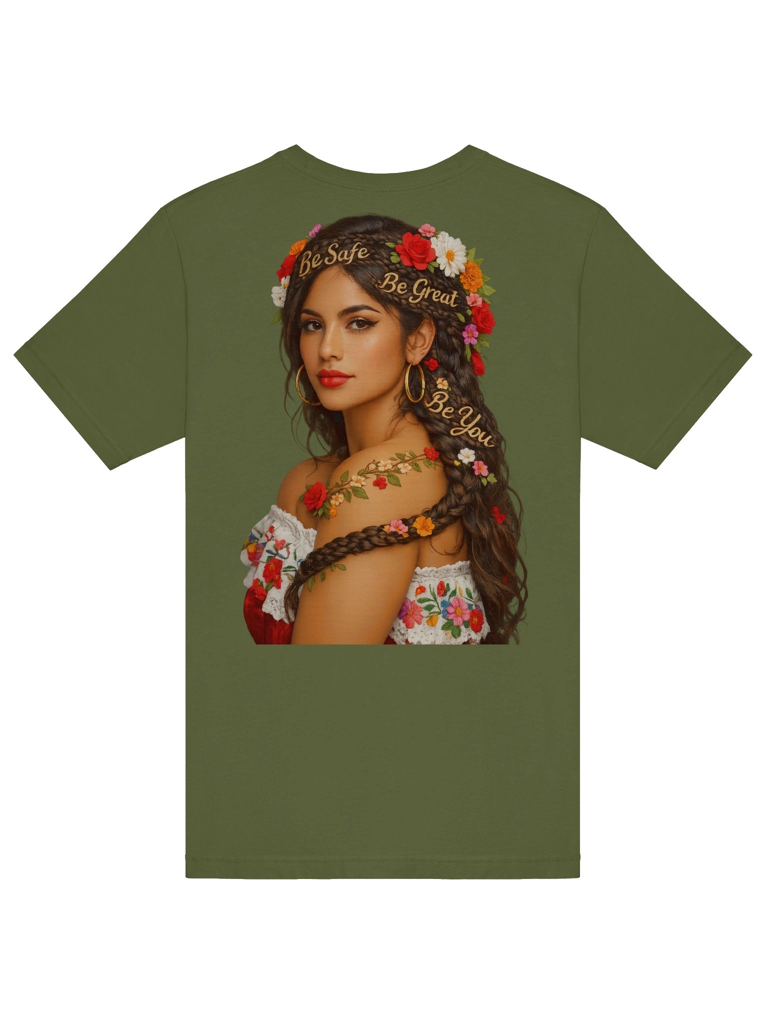 Ornate Floral Affirmation T-Shirt product image (18)