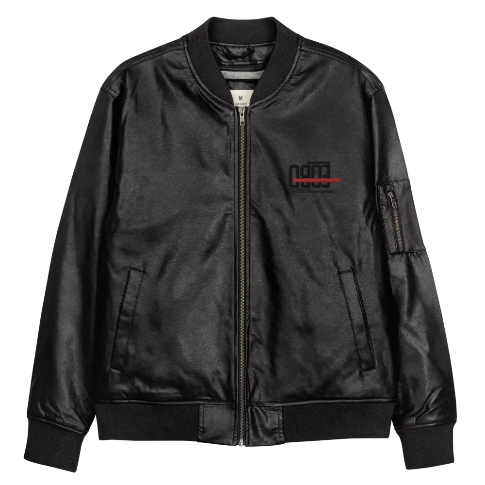 OBOE Elegance Faux Leather Jacket product image (11)