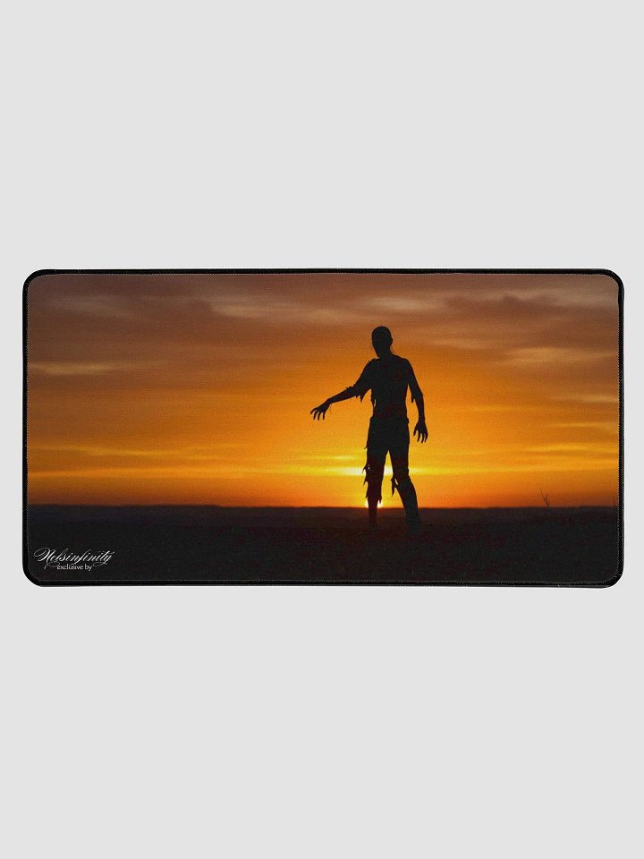 Zombie Silhouette Design 02 Exclusive Desk Mat product image (1)