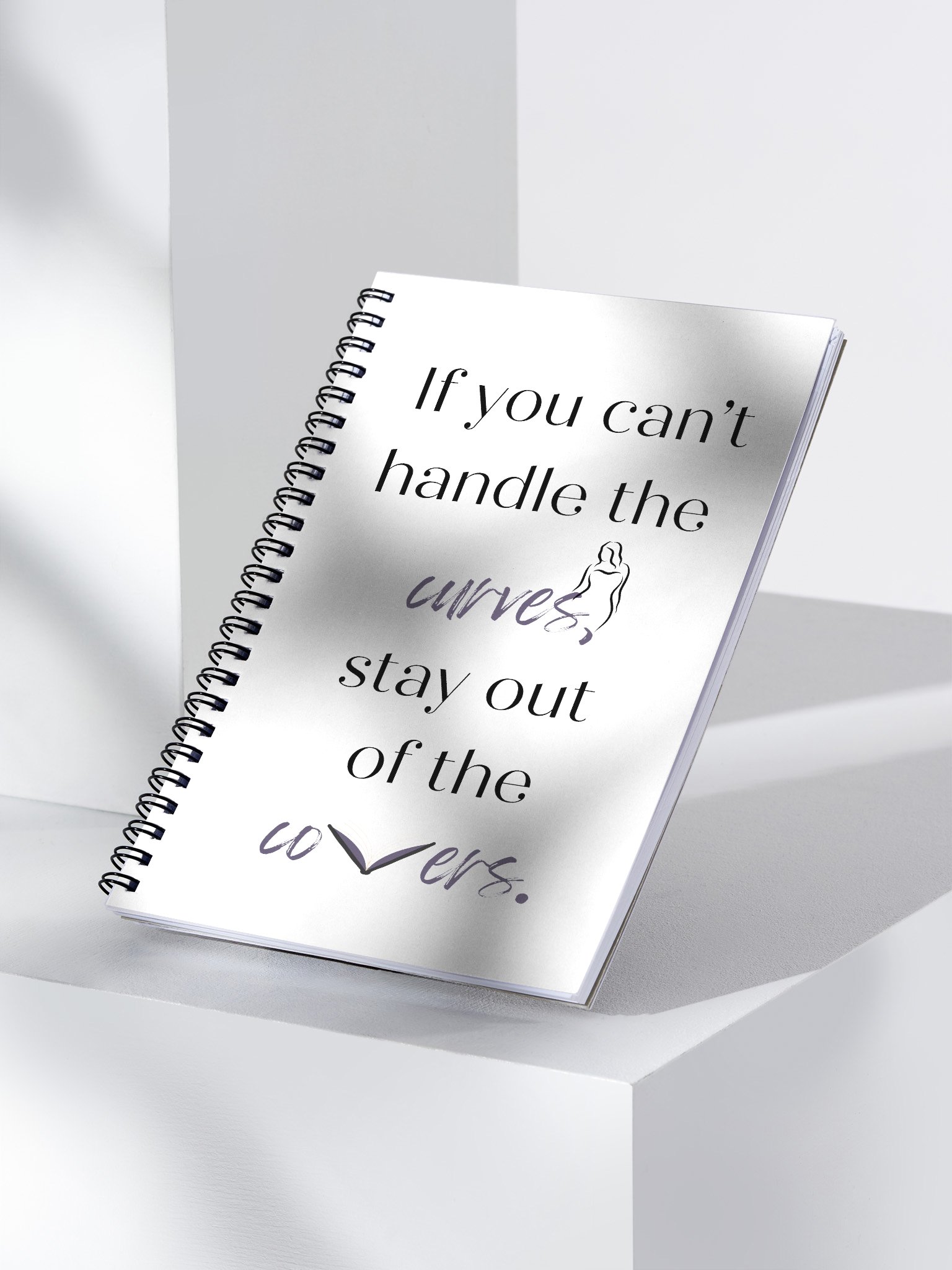 Stay Out spiral notebook product image (3)