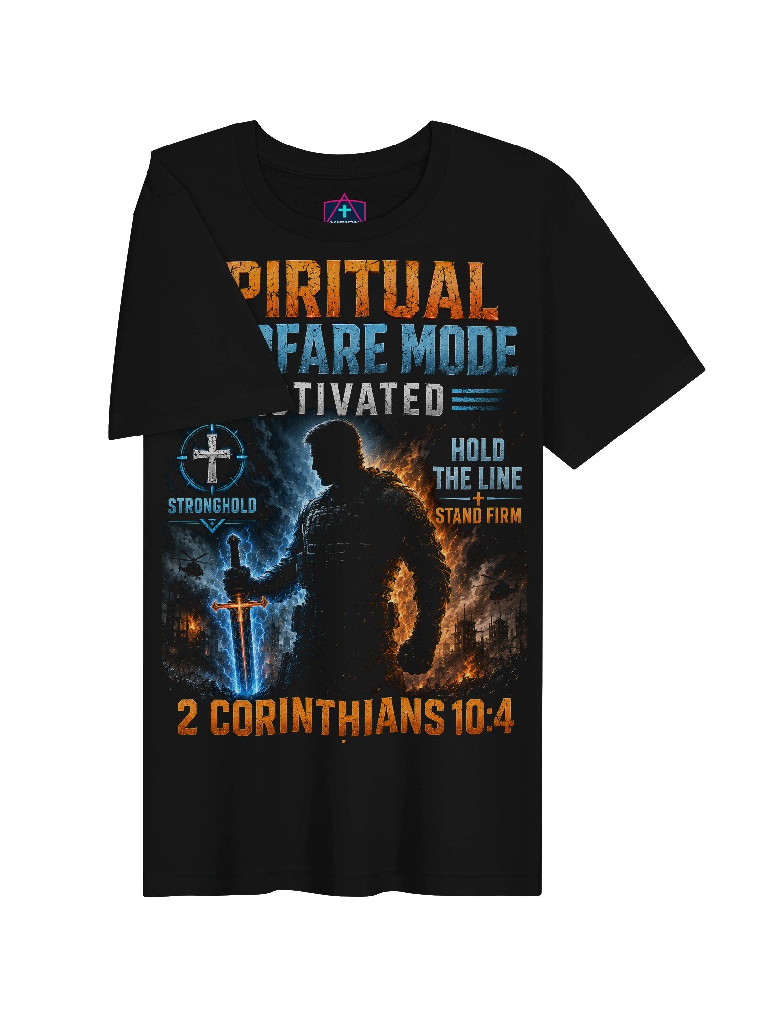 Spiritual Warfare - Unisex - Christian Gamer Competitive T-Shirt product image (5)