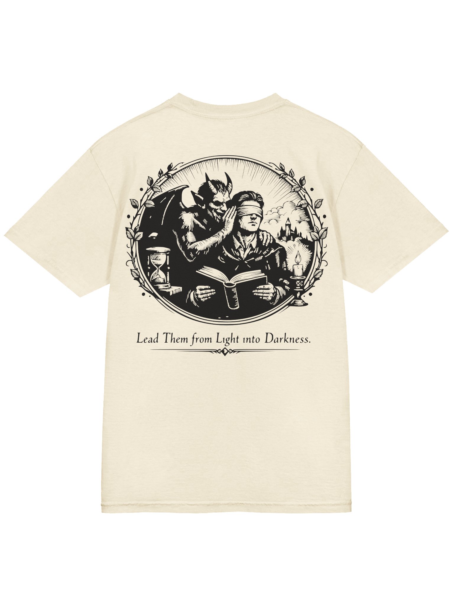 Blinded to the Light (Black on White/Color) (Back) product image (3)