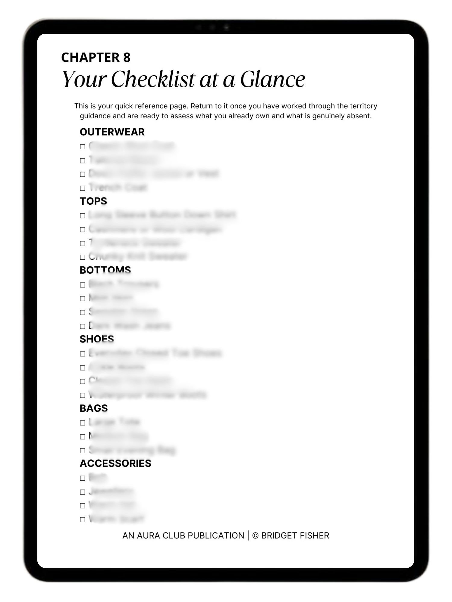 The Autumn Winter Wardrobe Seasonal Audit product image (6)