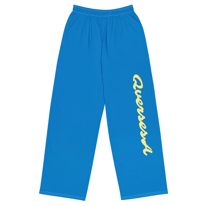 Blue Unisex Wide-Leg Pants product image (2)