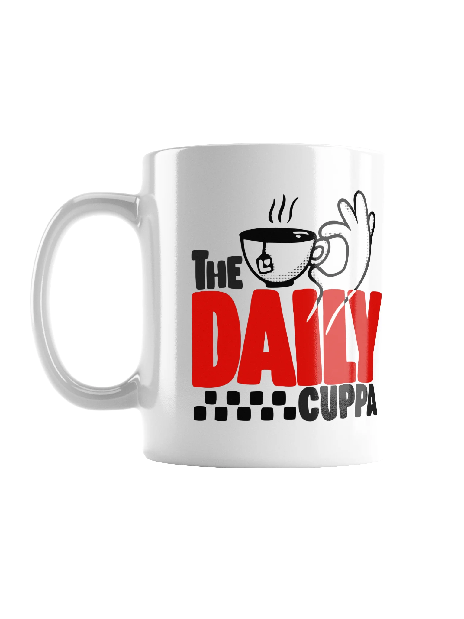The Daily Cuppa - Mug - Red product image (1)