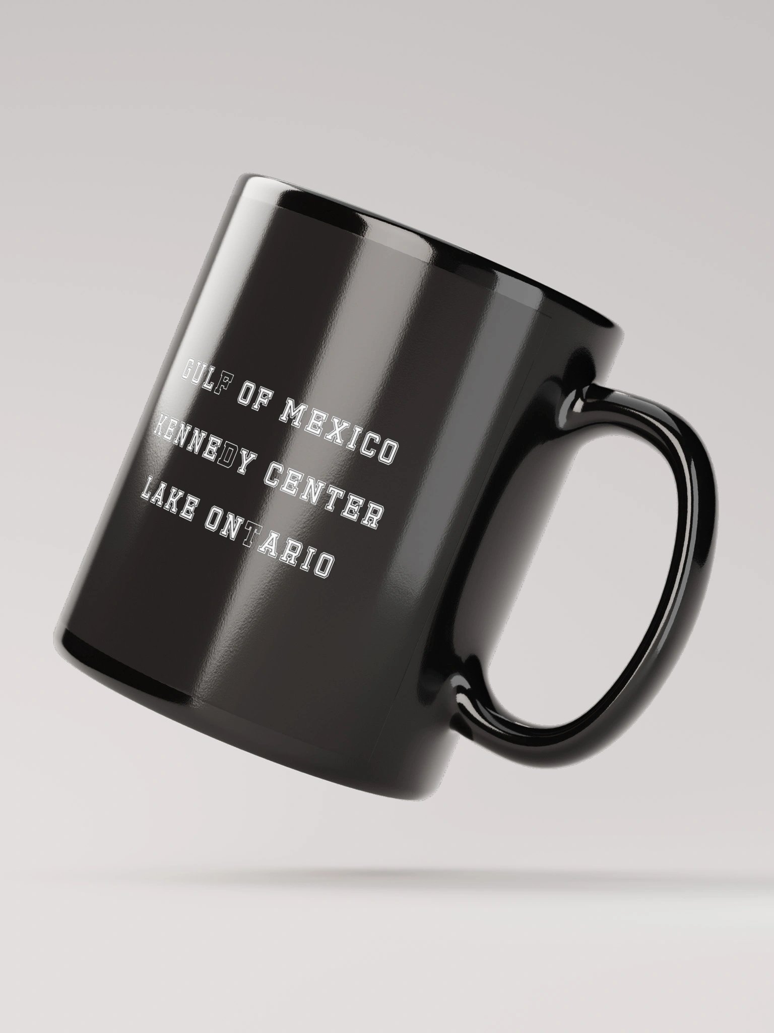 Mexico, Kennedy, Ontario ceramic mug - black product image (4)