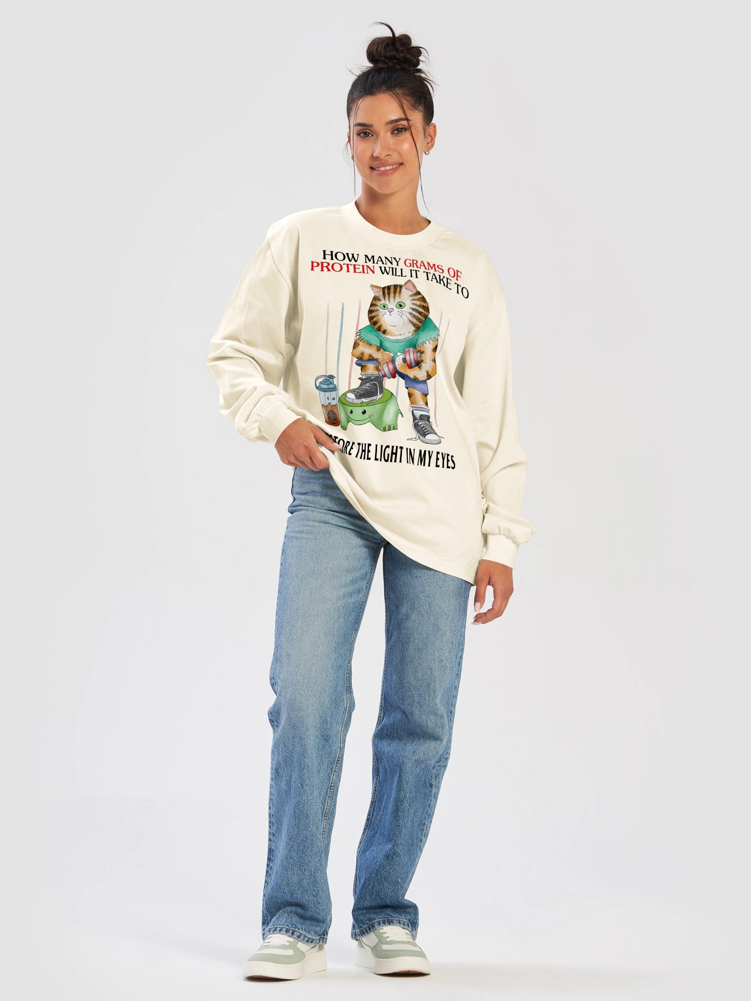 Protein Cat - BB x ASC Long Sleeve TShirt product image (2)