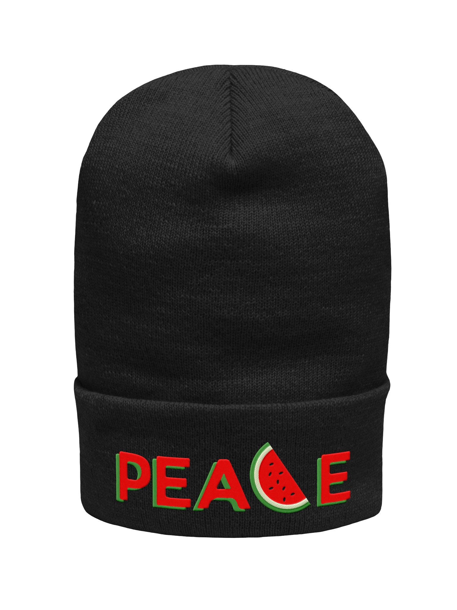 Watermelon Peace Beanie Hat product image (2)