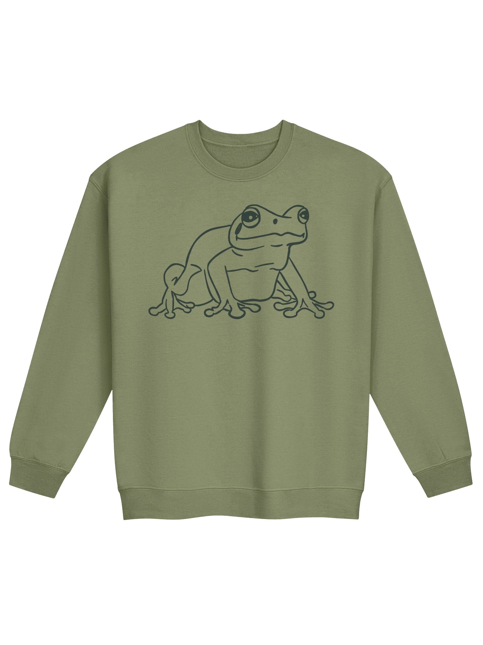 Frog Outline Sweatshirt product image (1)