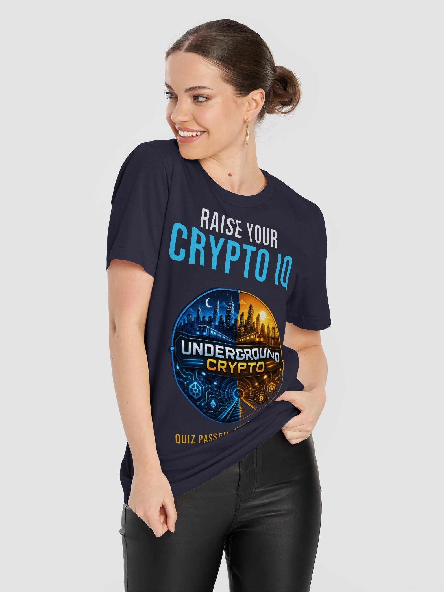 Raise Your Crypto IQ Tee product image (11)