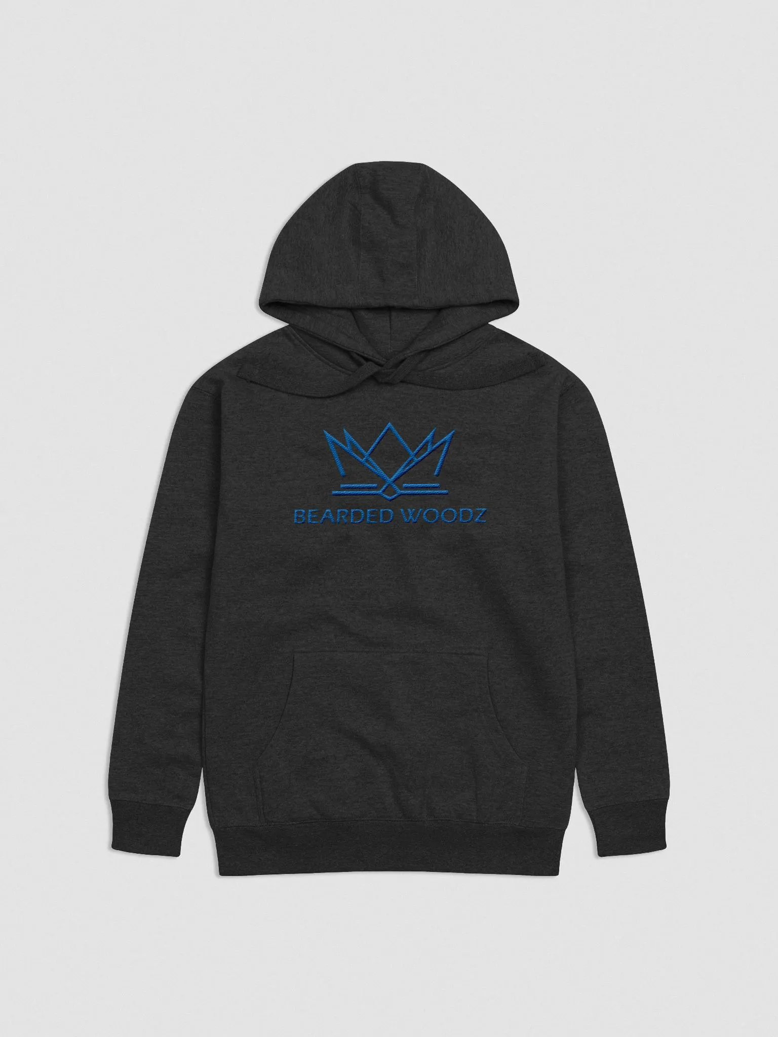 Women's Bearded Woodz Hoodie (Royal Embroidery) product image (1)