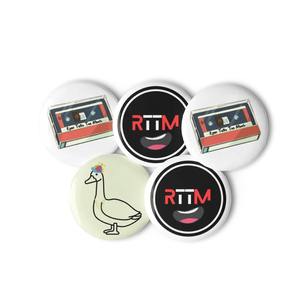 RTTM Pin Button Collection product image (3)