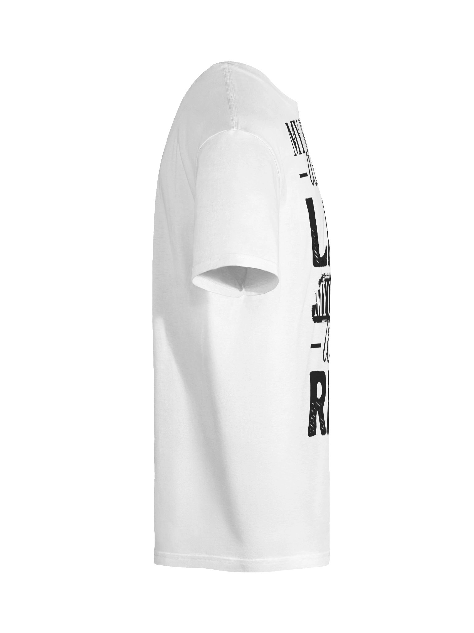 Hotel T-Shirt – My Relief is Always Late, My Overtime is Always Real (White) product image (9)