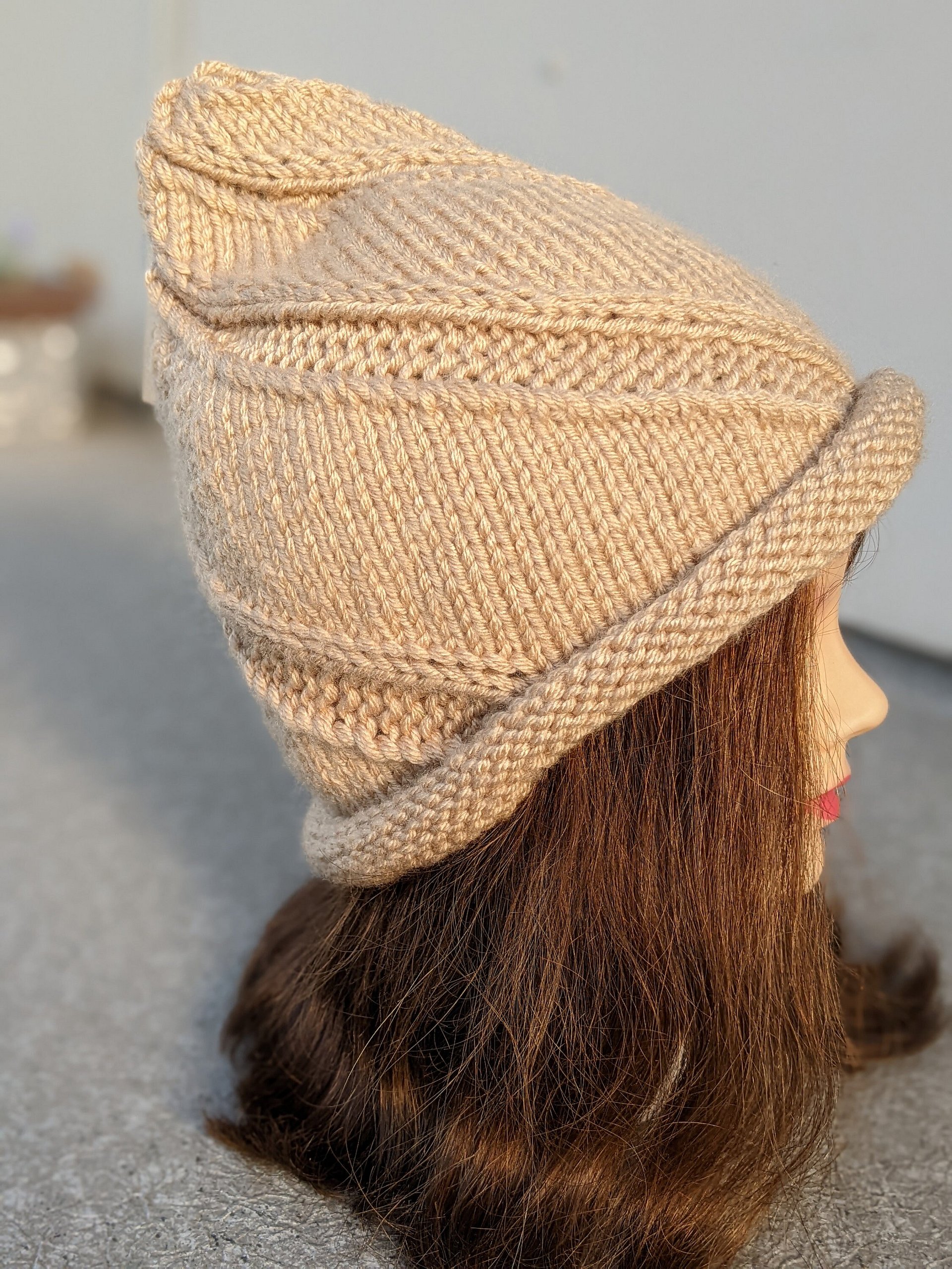 Swirl Witch Knit Hat Pattern product image (2)