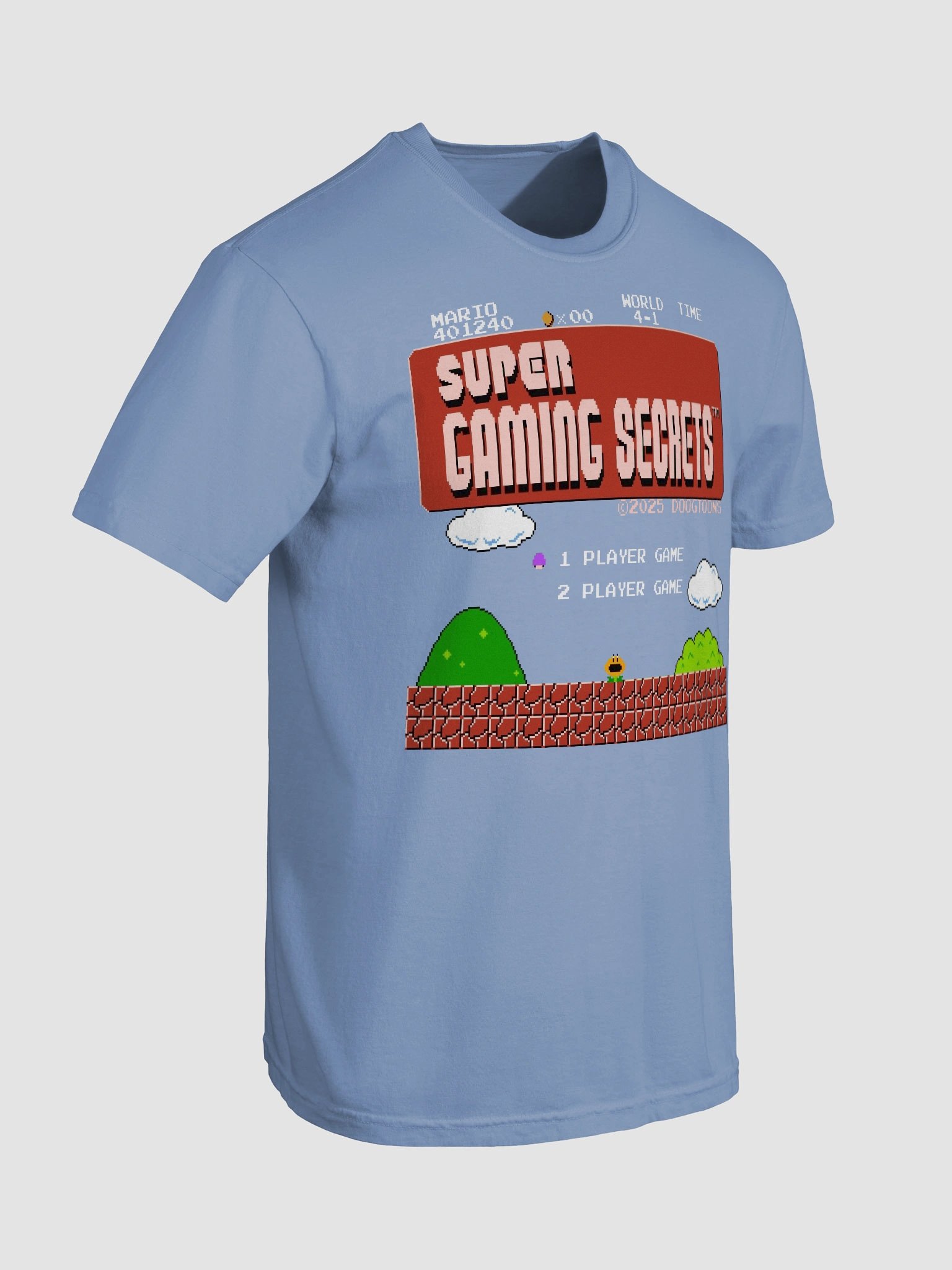 Super Gaming Secrets SMB T-Shirt product image (7)