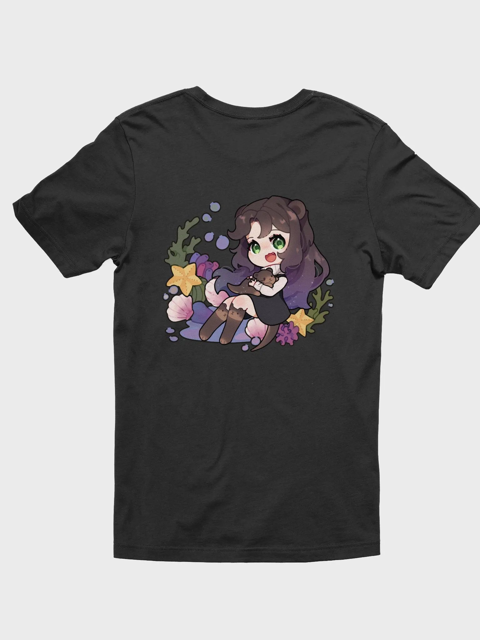 Unisex T-Shirt Backprint - CheesecakeTree OC - Undersea Alternative product image (1)