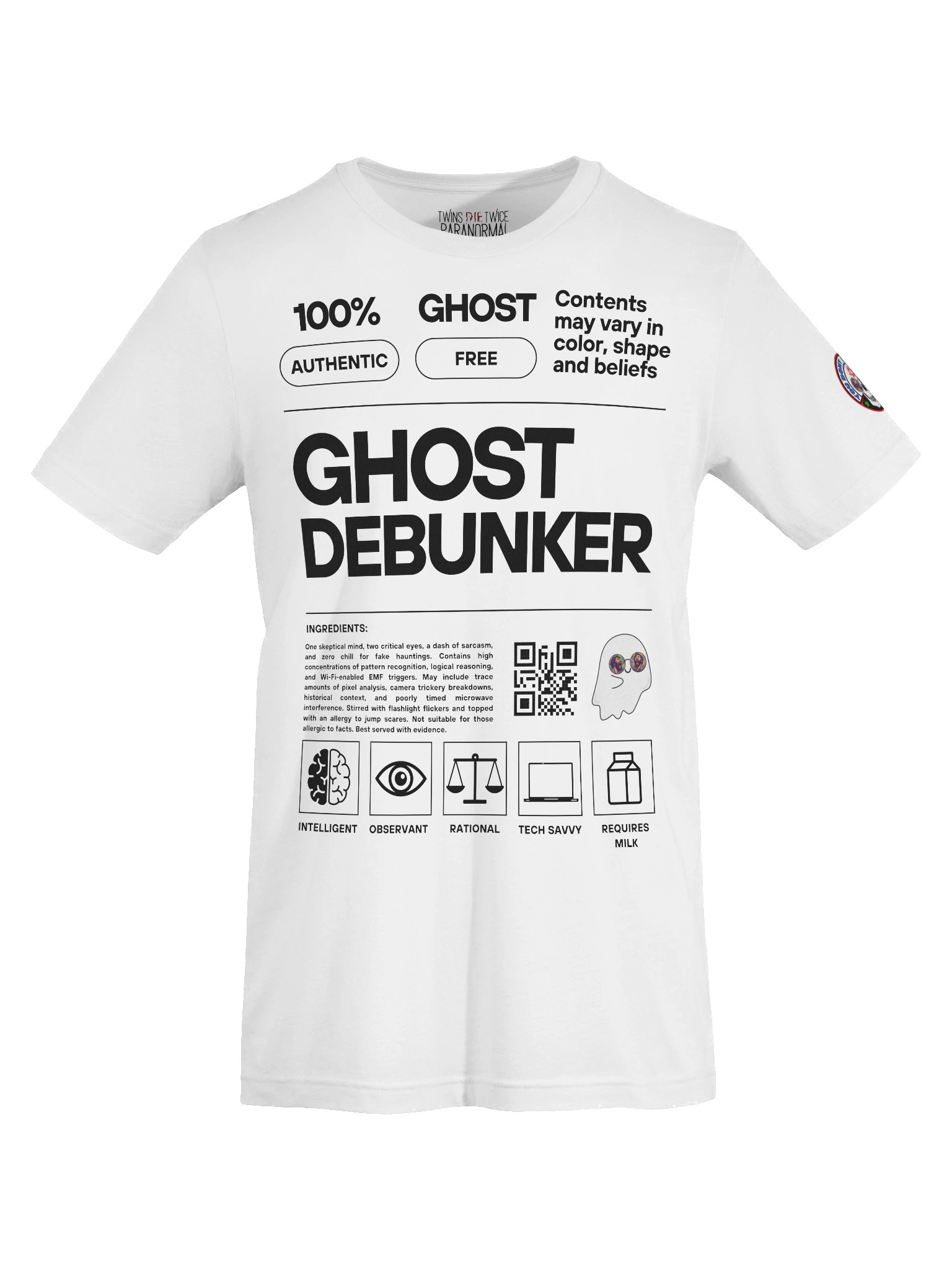 Certified Ghost Debunker (Bright Colors) Premium Tee product image (48)