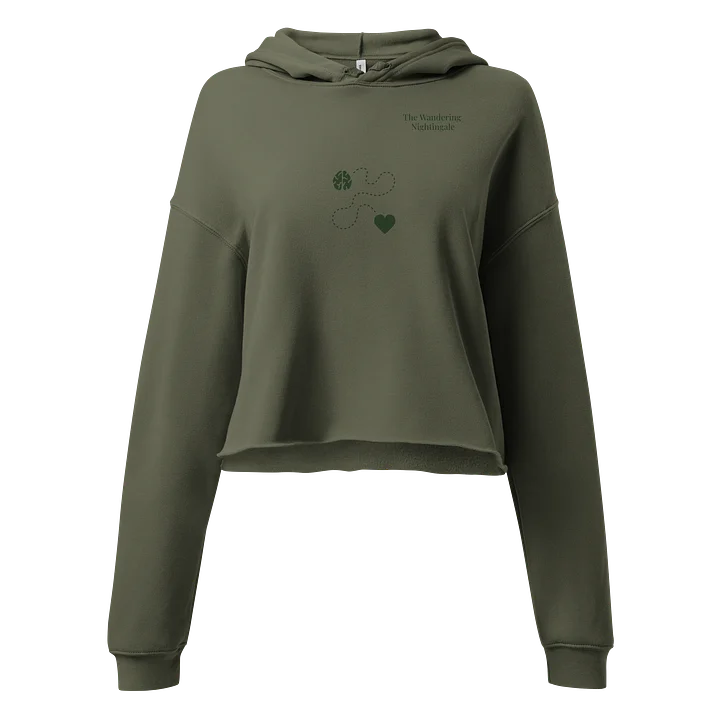 Mindful Wanderer Crop Hoodie product image (1)