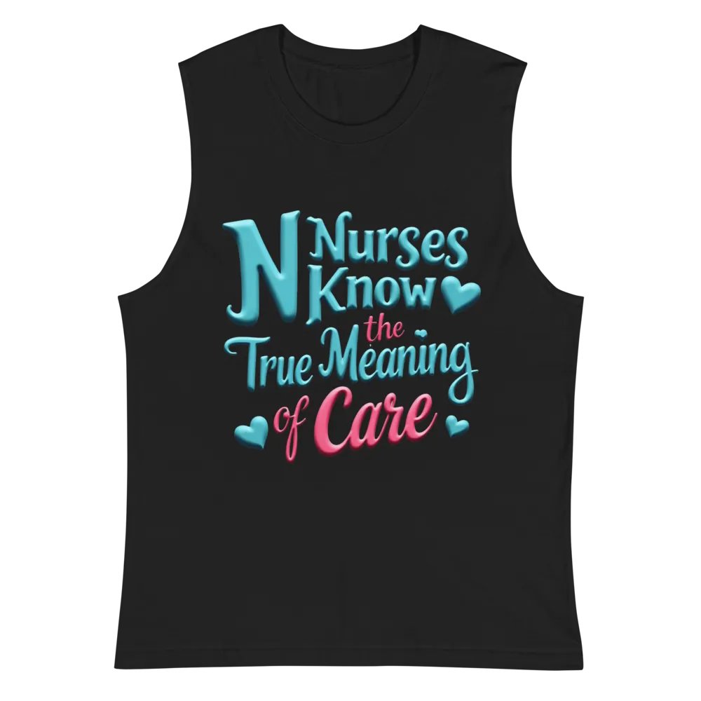 Nurse's Care Muscle Tank product image (3)