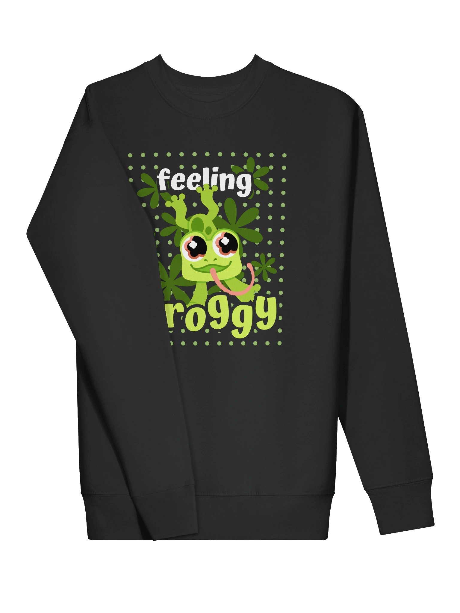 Feeling Froggy Sweatshirt (dark) product image (3)