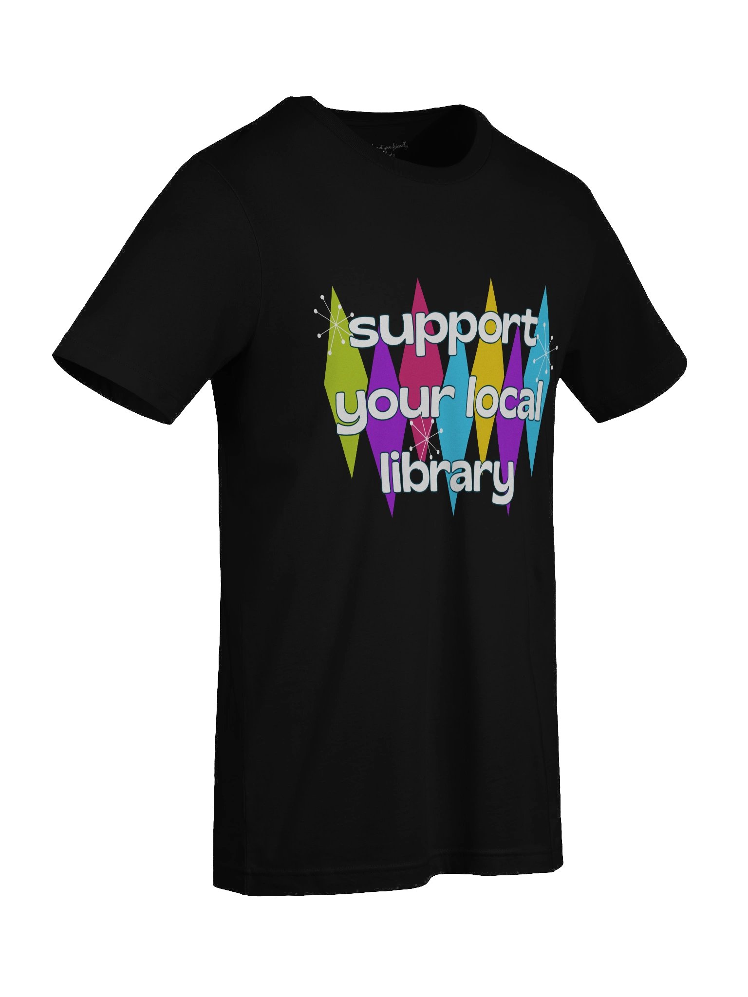 Support Your Local Library T-Shirt (Dark) product image (35)