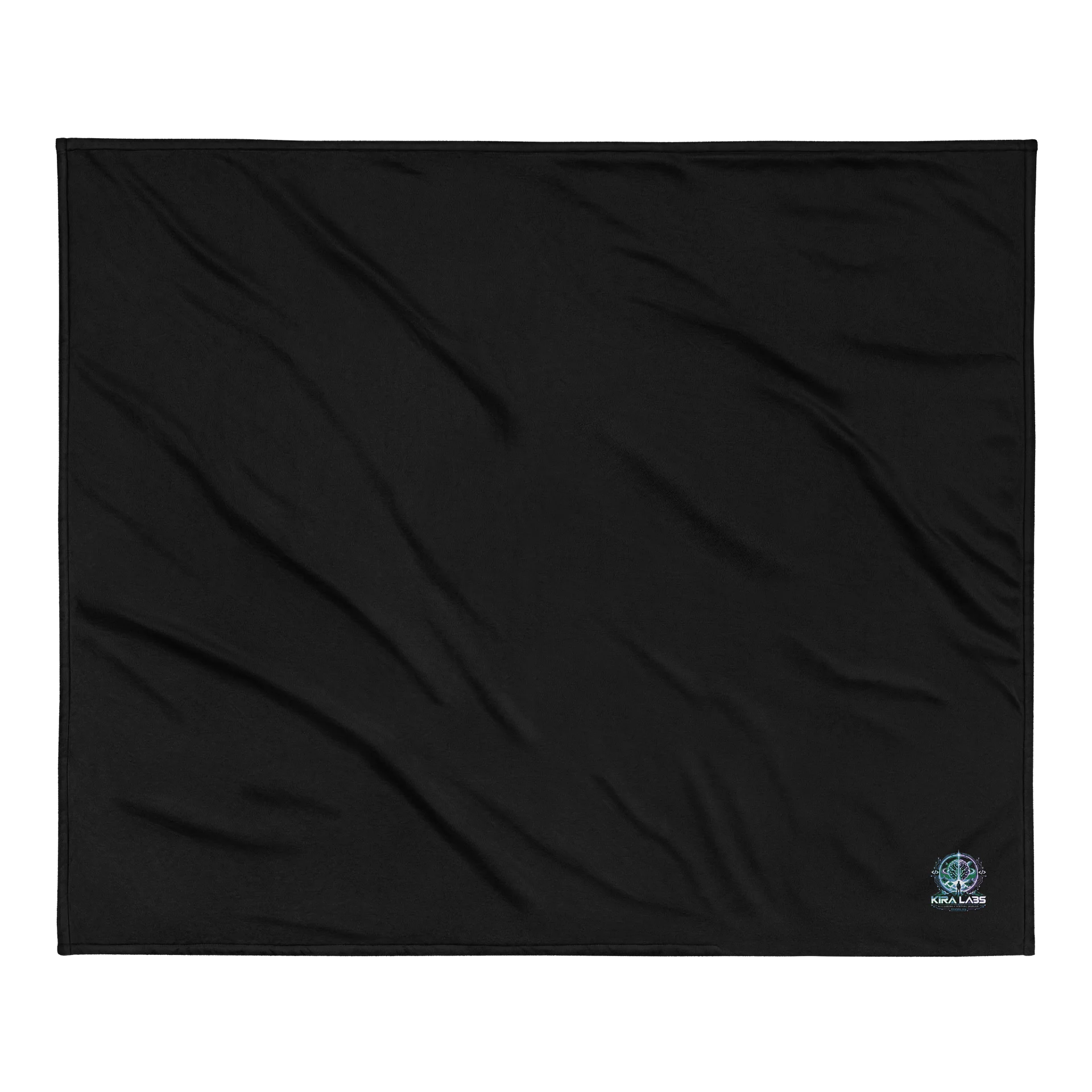 Kira Labs AI Coding Virtual Worlds Embroidered Sherpa Blanket product image (2)