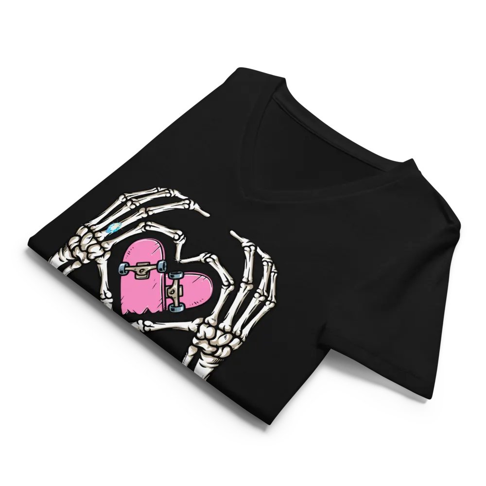 Skate heart Women's V-Neck Tee product image (7)