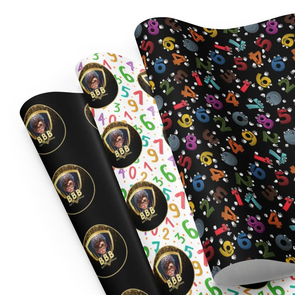 Brain Benders Banter Wrapping Paper product image (8)
