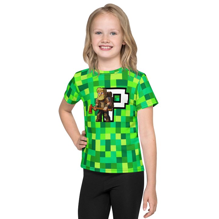 Patient PixelZ Kids T-Shirt (Pixel Green) product image (1)