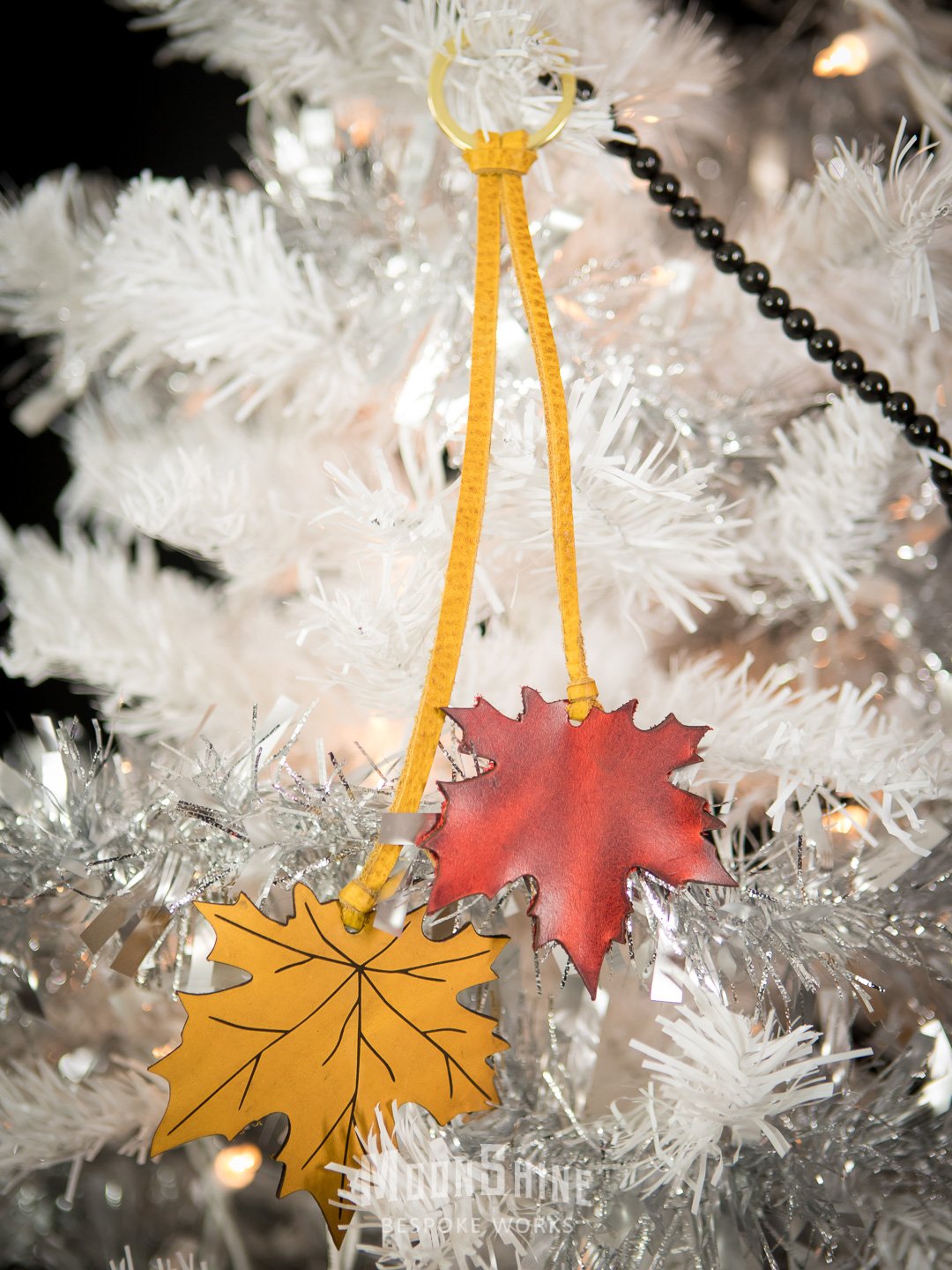 Autumn Maple Leaves Bag Charm Tassel product image (2)