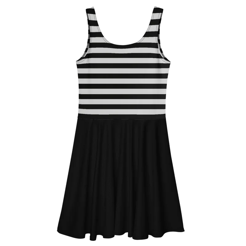 Monochrome Stripes | Skater Dress product image (3)