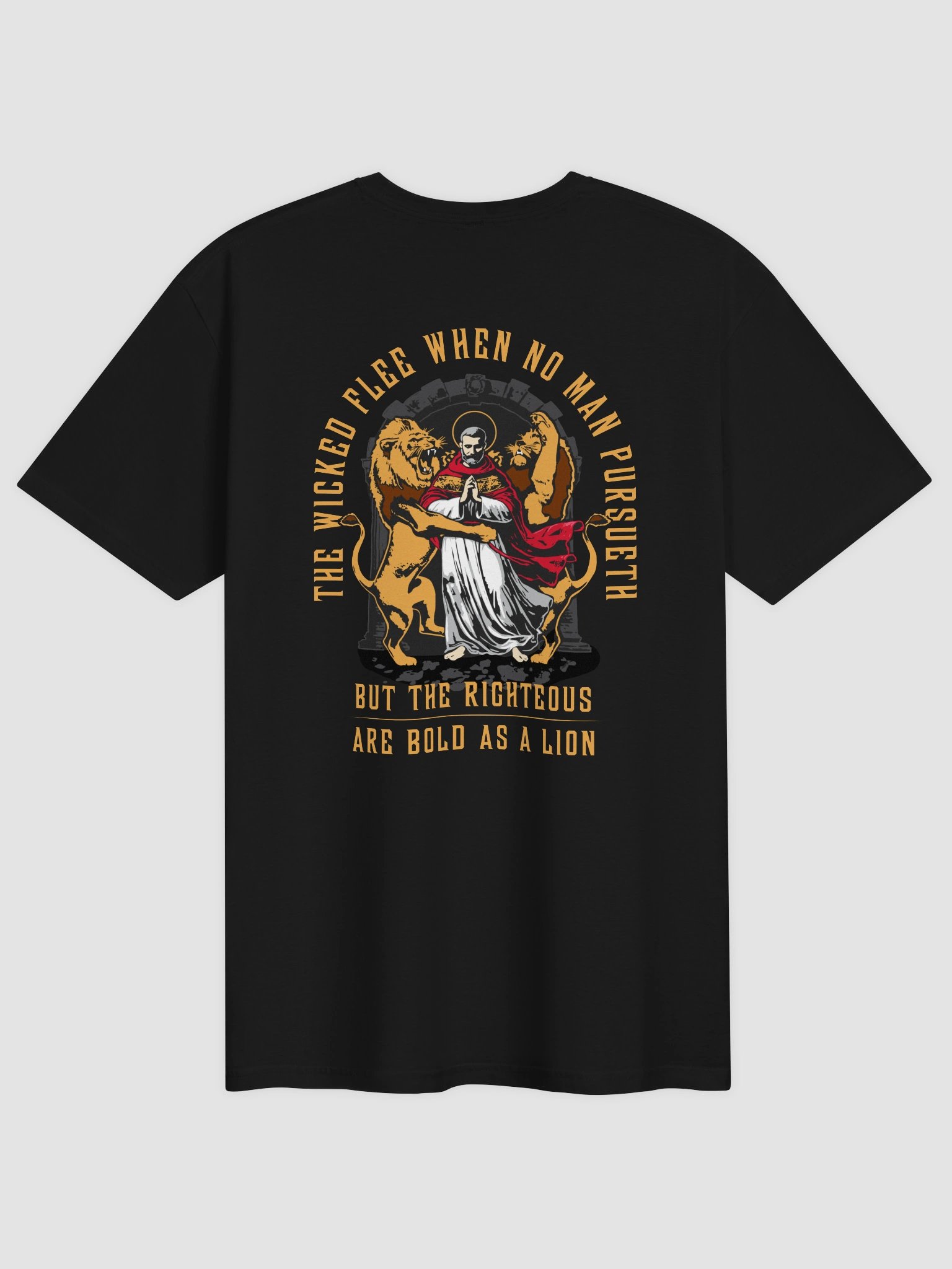 The rigtheous are BOLD as a LION - Unisex Softstyle T-Shirt product image (4)
