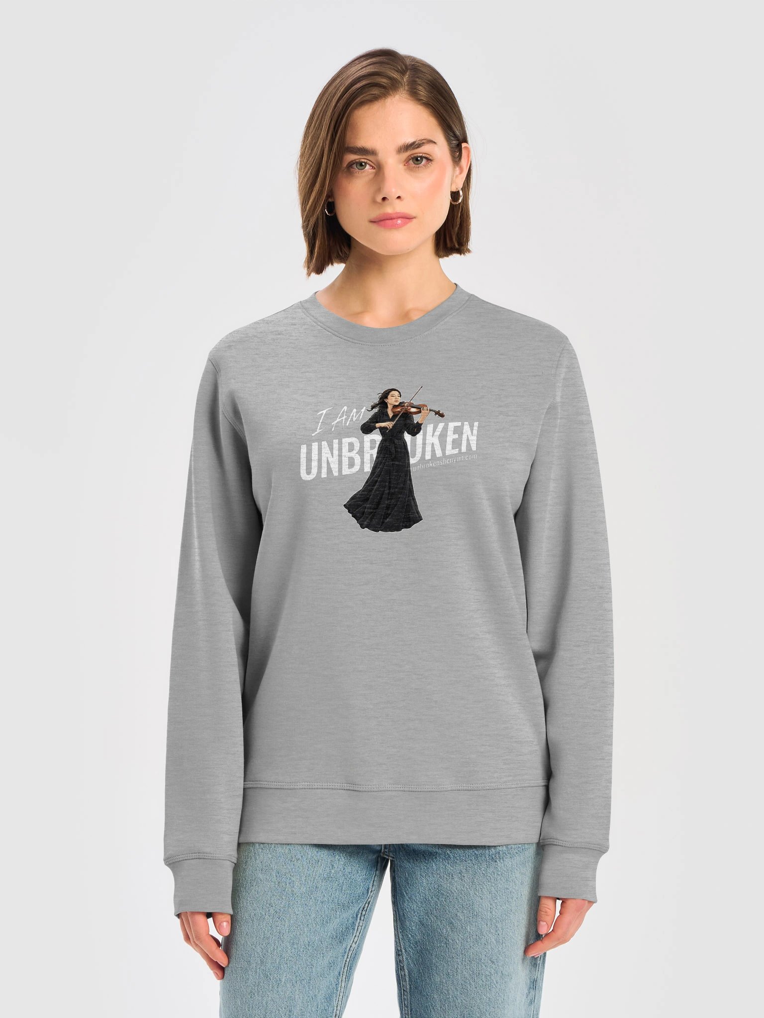 UNBROKEN Musician Organic Sweater (Cream, Grey or Navy) product image (1)