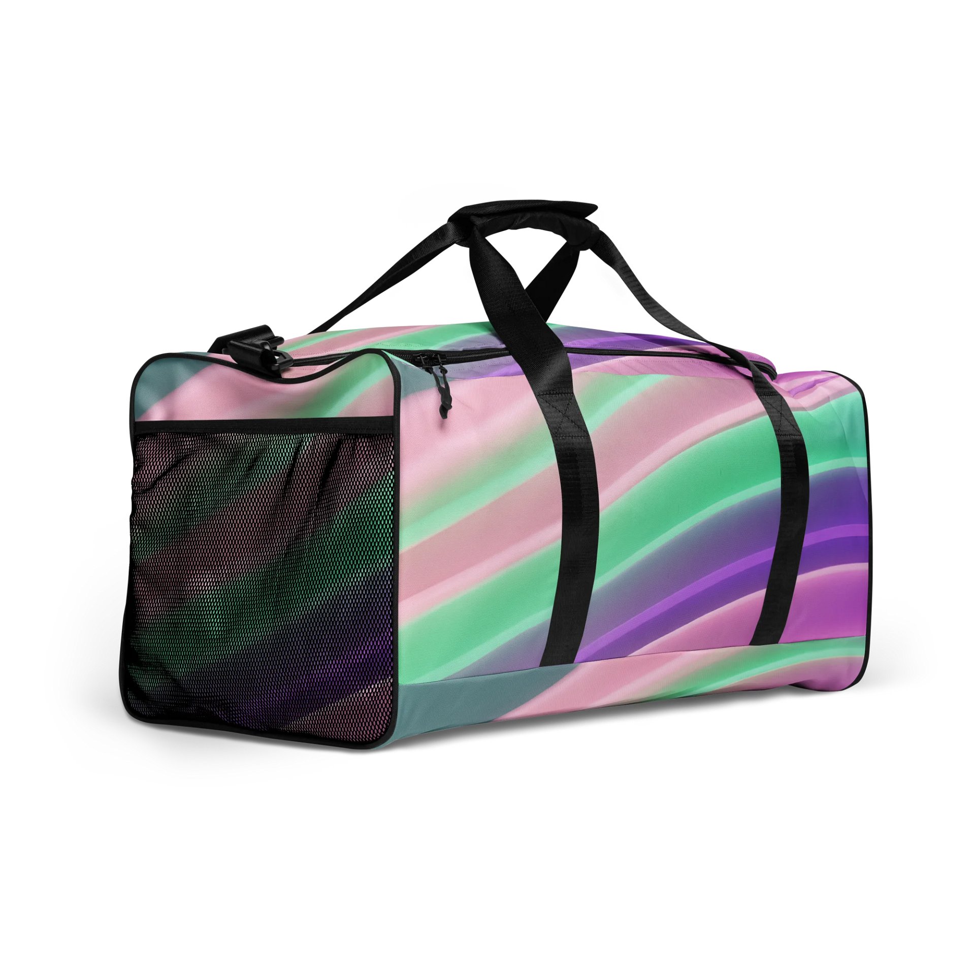 Neon Wave Dream All-Over Duffle Bag product image (2)