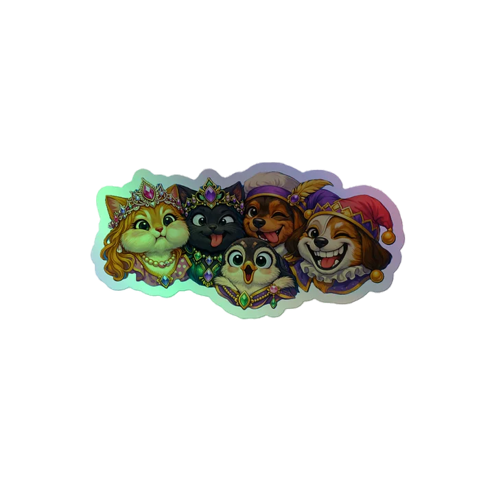 Kingdom Court Holographic Sticker Sheet product image (2)