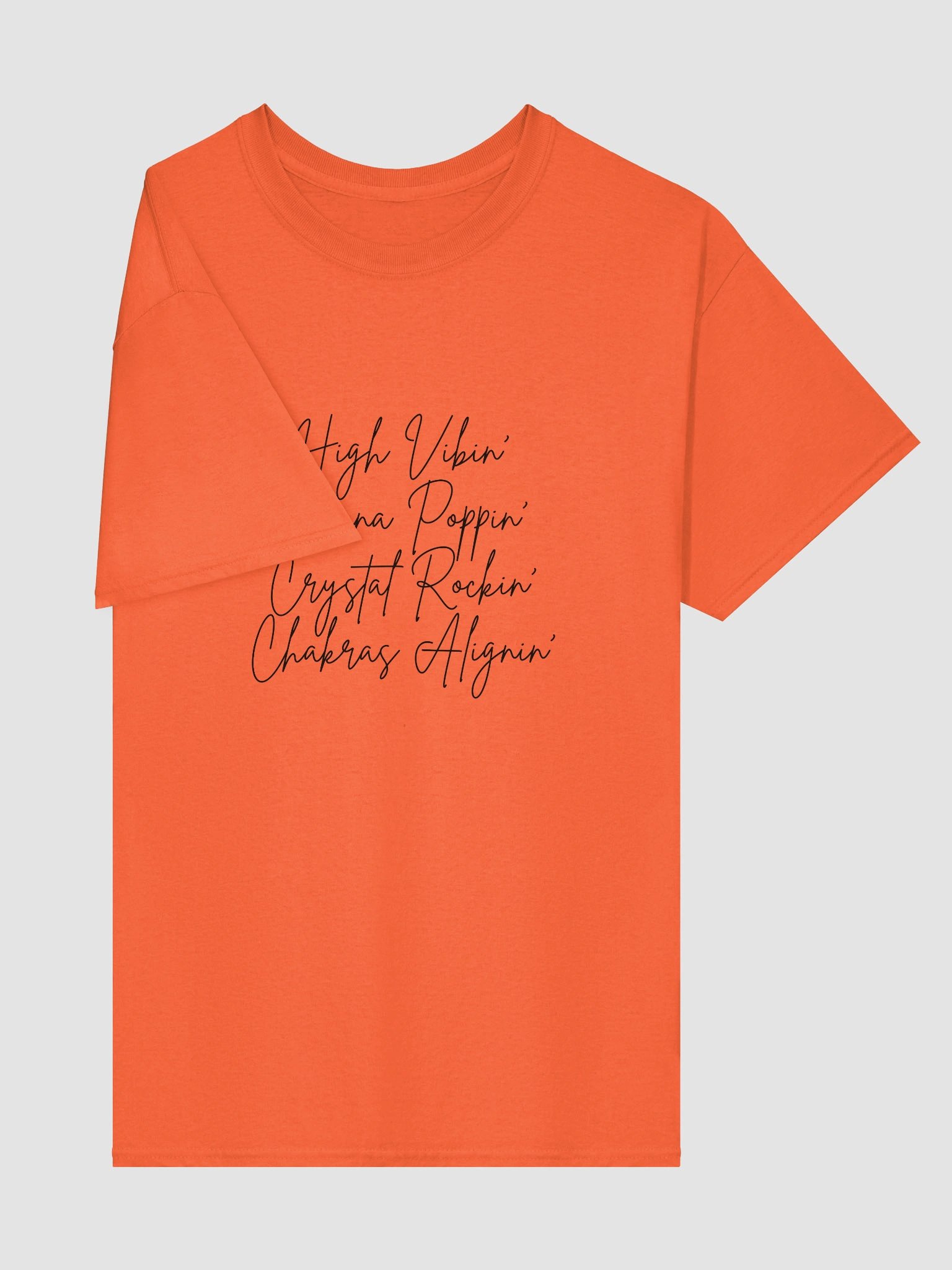 HIGH VIBIN’ TEE – BLACK product image (19)