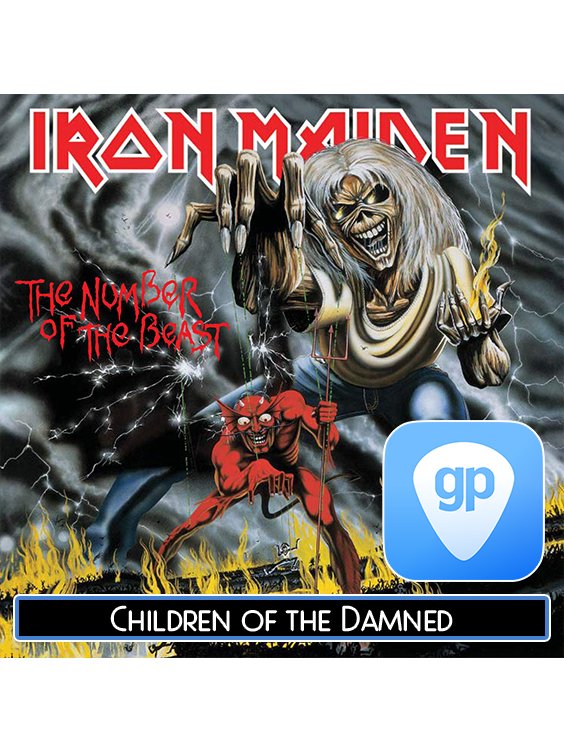 Children of the Damned PDF TAB + Backing Track MP3 product image (1)